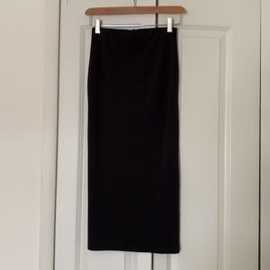 Sabora Slinky black pencil skirt